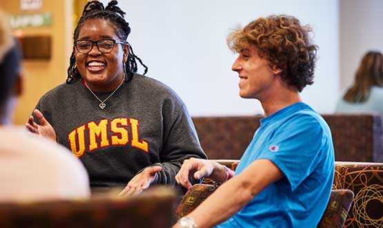 students smiling